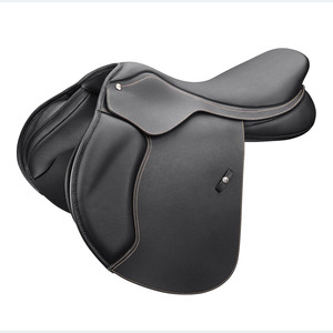 Selle anglaise en cuir de qualité supérieure réglable pour l'équitation, idéale pour le dressage et le saut d'obstacles - Product Image 2
