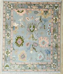 Alfombras Persas Hariz Bizard Anudadas a Mano, Lana de Nueva Zelanda, Color Sólido, Hechas a Mano, Altamente Duraderas, Lavables, Antideslizantes, de Látex, para el Hogar - Product Image 6