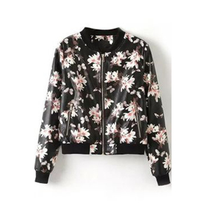 2025 ropa informal sublimación impresa cremallera completa manga larga diseño personalizado ropa informal al aire libre hombres y mujeres chaqueta impresa - Product Image 2