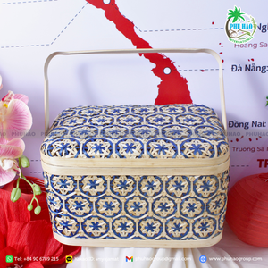 Cestas de regalo de bambú hechas a mano de los mejores productos: la opción ideal para una experiencia de regalo elegante, rústica y verde - Product Image 6