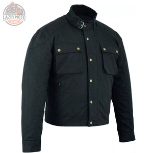 Chaqueta de lona textil de moto transpirable y a prueba de viento de moda para hombre personalizada/Diseña tu propia chaqueta textil de motocicleta - Product Image 2