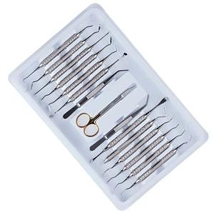 Kit de chirurgie parodontale ostéotome et ensemble d'élévation des sinus ensemble dentaire Instruments chirurgicaux - Product Image 2