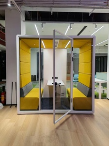 Cabina Acústica <span class=keywords><strong>de</strong></span> Oficina <span class=keywords><strong>de</strong></span> Instalación Rápida, Sala <span class=keywords><strong>de</strong></span> Video en Vivo Insonorizada, Cabina Acústica <span class=keywords><strong>de</strong></span> Oficina Privada, Cabina Telefónica Móvil para Llamadas Telefónicas - Product Image 3