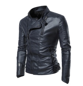 Vestes en cuir de moto personnalisées en cuir véritable pour hommes, de conception OEM - Product Image 2