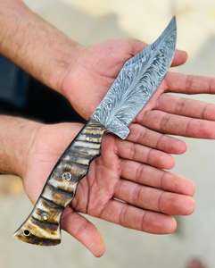 Premium Survival High Quality Hot Seller Customized Handmade Top Quality Damascus <b>Steel</b> Hunting Skinner knives 4 Inches - Product Image 4