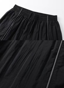 "Personnalisé Hommes Femmes Nylon Survêtement Baggy Zip Up Veste À Capuche Jogger Ensemble Sport Coupe-Vent avec Logo Réfléchissant En Gros" 2025 - Product Image 5