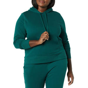 Sudadera con capucha personalizada a juego con logotipo, ropa de mujer, forro polar de felpa, tela de alta calidad, Jersey de invierno para exteriores para mujer - Product Image 4