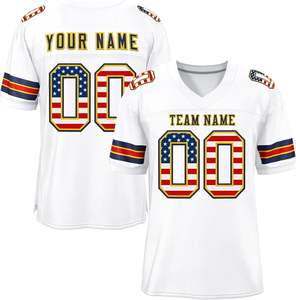 Full Sublimation American Football Jerseys | Custom Team Uniform Supplier - Product Image 2