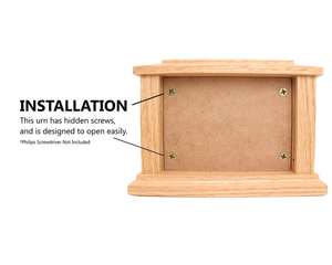 Wood Pet <b>Urn</b> for Ashes <b>Dog</b> Cat Box Personalized Cremation Casket Engraved Bespoke Small Medium Large - Product Image 6