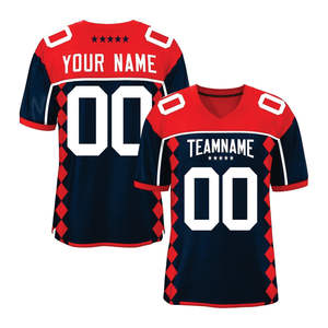 Vente en gros de vêtements de football personnalisés de haute qualité pour hommes/jeunes Maillot de football américain Maillot de rugby sublimé personnalisé - Product Image 4