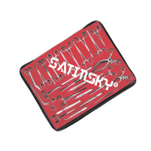 Hernia Set 30 piezas Cirugía general Instrumentos médicos Instrumentos quirúrgicos fabricados con AISI 420 - Product Image 1