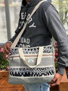 ปอกระเจาทำด้วยมือแนววินเทจมาใหม่พร้อมกระเป๋าแล็ปท็อปและส่งเอกสารสุดหรูกระเป๋าแล็ปท็อปป่านเป็นมิตรกับสิ่งแวดล้อม - Product Image 5