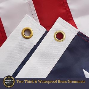 Bandera Americana de Betsy Ross, 3x5 pies, Paquete Combinado, 250 Aniversario, Estrellas Bordadas, 13 Colonias, Duradera e Impermeable - Product Image 2