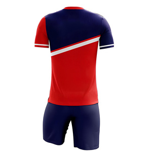 Custom Retro Soccer Jersey Set 25/26 100% Polyester Breathable & Quick-Dry Comfortable Kits for Clubs & Fans Bulk Deals - Product Image 3