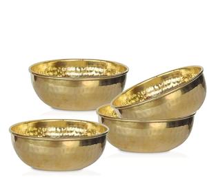 Ensemble de bols à fruits en laiton poli de qualité supérieure avec Katori pour les fêtes durables et légers fournisseur en gros de l'Inde - Product Image 4