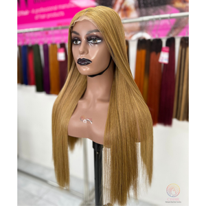 Venta al por mayor de mechones de cabello de color oscuro Remy vietnamita nuevo estilo 4X4 pelucas con cierre de encaje hueso recto SDD Peluca de cabello humano de 20 pulgadas - Product Image 2