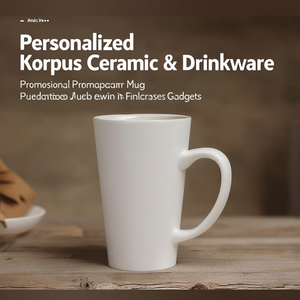 Tazza in Ceramica Personalizzata Korpus, Gadget Promozionale per Bevande - Product Image 3