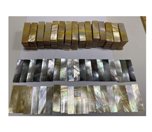 Natural White Mother of Pearl (MOP) Rectangle Shape Size 4x6MM to 18x25MMYellow White Mother of Pearl Craft Loose Gemstone - Product Image 1