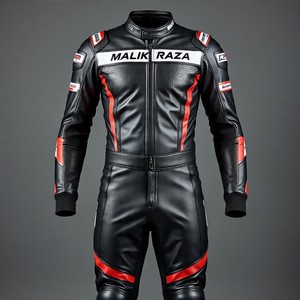 Combinaison de course de moto en cuir 2 pièces personnalisée en gros | Qualité certifiée | Prêt pour la piste - Product Image 3