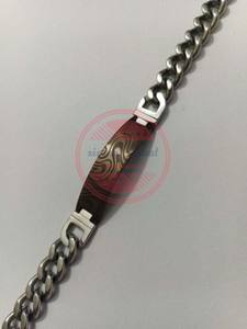 <b>Men</b> <b>Bracelet</b> <b>Stainless</b> <b>Steel</b> Damascus Durable <b>Men</b> <b>Bracelets</b> - Product Image 4