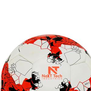 Balón de entrenamiento de fútbol de Next Tech Industries, material de PU para fines de entrenamiento con diseño personalizado y logotipo personalizado - Product Image 5