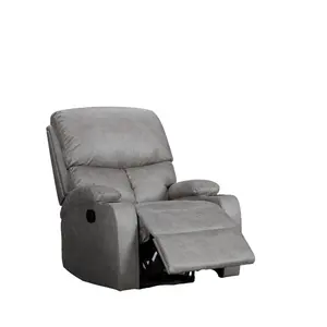 2 seater elegant luxury full genuine leather power electric manual motion recliner sofa set reclinable