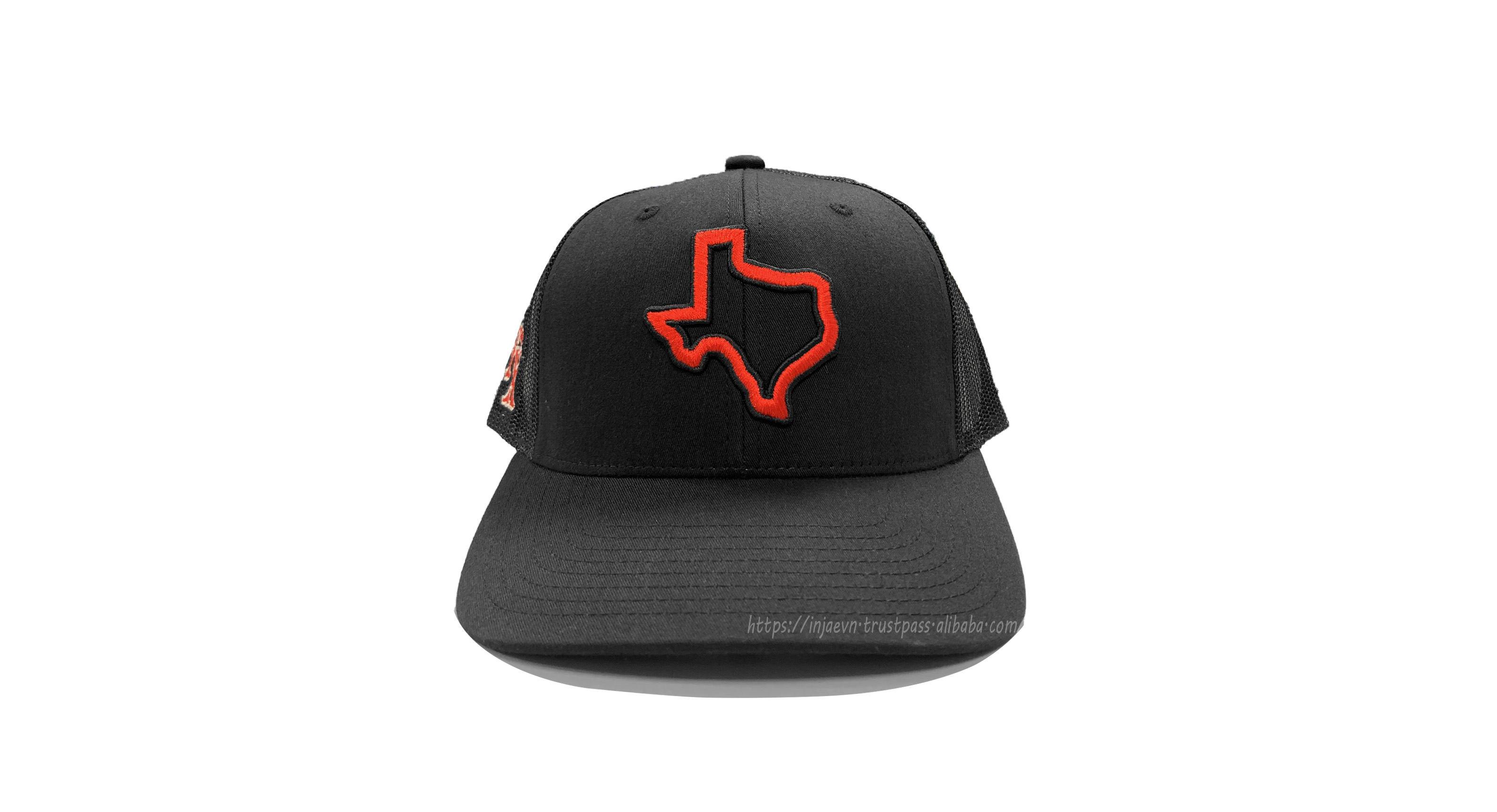 Black/ Red Logo