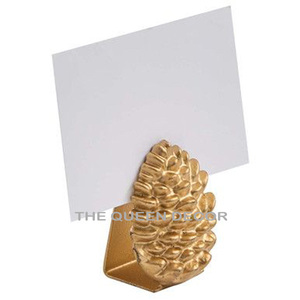 Date En Acier Inoxydable Métal Forme Unique Or Antique Finition Titulaire De La Carte Bureau À Domicile Table Top Meilleur Prix - Product Image 5