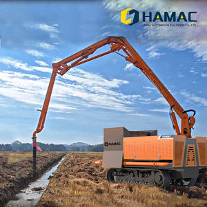 コンクリートブームポンプ高強度コンクリートミキサーポンプ用クローラーシャーシ付き新デザインコンクリートミキサー - Product Image 3