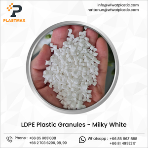 Granulés de plastique LDPE de qualité d'exportation du meilleur fournisseur, blanc laiteux, qualité film recyclé, granulés en poudre, caractéristiques premium - Product Image 2