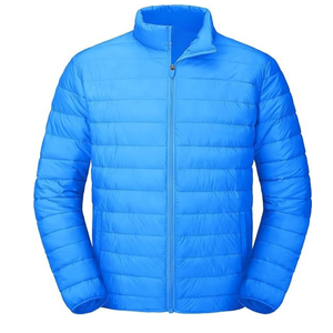 Veste d'hiver matelassée pour homme OEM personnalisée, imperméable, épaisse et chaude, manteau à bulles, vente en gros, logo personnalisé, vêtement d'extérieur lourd - Product Image 1