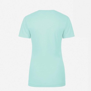 Camiseta de Moda con Cuello Redondo para Mujer, Marca Next Level Tri-blend Apparel, Modelo 3900, 100% Algodón, Tallas Personalizadas, Estampado - Product Image 2