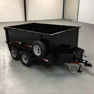 Haute qualité 4 roues 3-10 tonnes Agriculture ferme remorque 2 roues hydraulique tracteur remorque remorquage derrière tracteurs remorque agricole - Product Image 4