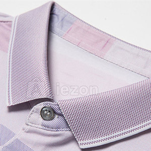 เสื้อยืดโปโลชายทรงสลิมฟิตเสื้อโปโลระบายอากาศได้ดีเสื้อโปโลสำหรับผู้ชาย - Product Image 2