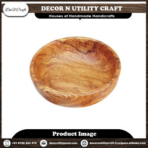 Cuenco para servir ensalada de madera Sheesham Vintage hecho a mano, cuencos de cocina decorativos multiusos ecológicos para regalos personalizados - Product Image 2