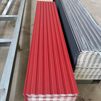 Nouveauté Panneaux sandwich en polyuréthane isolés décoratifs en métal Faciles à installer pour les systèmes de murs extérieurs