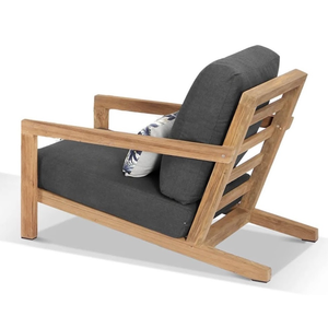 SILLA DE SOFÁ DE MADERA DE TECA RELAX DE JARDÍN HECHO EN INDONESIA - Product Image 1