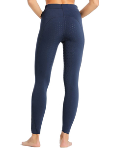 Leggings d'équitation taille haute modernes pour femme – Confortables, respirants, en polyester et élasthanne, sans couture, avec ceinture d'équitation extensible - Product Image 2