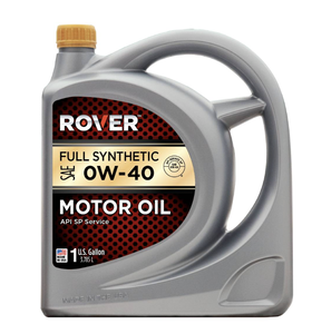 Lubrifiant automobile entièrement synthétique anti-usure ROVER SAE 0W-40, lot de 3, 5 quarts - Product Image 1