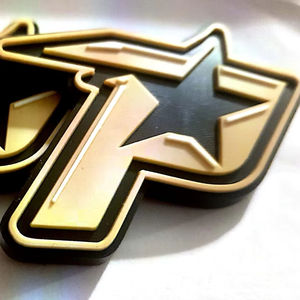 Casque de baseball personnalisé pare-chocs 3M base adhésive casque de balle 2D 3D avec double bande logos des équipes de baseball - Product Image 1