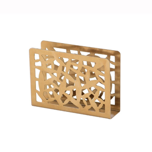 Servilletero de latón de lujo al por mayor Artesanía de diseño moderno de excelente calidad Venta más vendida - Product Image 1