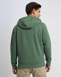 Vente en gros de sweats à capuche surdimensionnés 100% coton pour hommes impression thermique de haute qualité personnalisé poids lourd confortable Fitness décontracté hiver - Product Image 3
