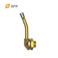 Capuchons de valve de pneu en métal DFK pour bus et camions lourds - Acier inoxydable/Laiton Certifié ISO9001 Ajustement universel