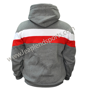 Sudadera con logotipo personalizado sublimación para adultos jóvenes niños-Sudadera con capucha deportiva de ganchillo con tejido bordado para otoño - Product Image 2