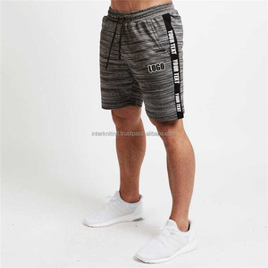 Nouveaux shorts mi-mollet en coton uni pour hommes, séchage rapide, respirants, pour l'été, fitness, musculation, vêtements de sport décontractés, vente en gros - Product Image 1