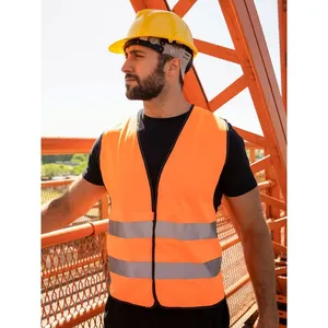 Gilet di Sicurezza CO2 Neutro con Adesivi Riflettenti e Luci - Merchandising Promozionale Sostenibile - Product Image 2
