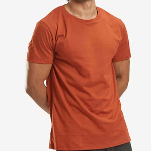 Camiseta Personalizada de Algodón de 250 g/m² para Hombre, de Alta Calidad, Gruesa, Lisa, Extra Grande, con Estampado 3D en Relieve, Disponible en 3 Tallas de Cuello para Impresión - Product Image 3