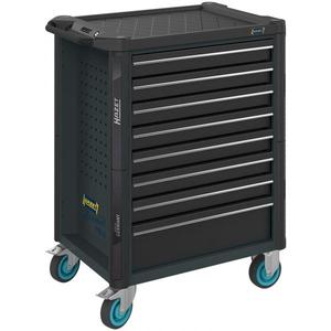 Hazet Assistant <b>Tool</b> <b>Trolley</b> with 8 Black Drawers Empty <b>Tool</b> Cabinets - Product Image 1