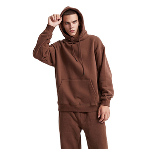 <b>Top</b> Custom Design Wholesale Men's Winter Hoodies 100% Cotton Oversized Hooded Eco-Friendly Breathable Plain Dyed Streetwear - Product Image 1