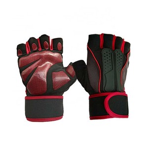 Wholesale Custom Logo Weightlifting Fitness Training <b>Sports</b> <b>Gloves</b> Weight Lifting Gym <b>Gloves</b> With Wrist Wrap Support for Men - Product Image 6